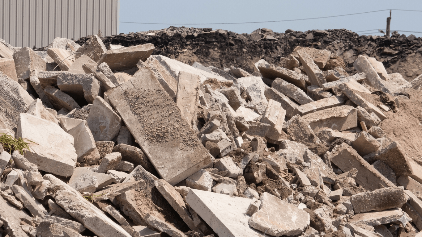 Concrete Waste Management for Urban Building Demolition in Bangkok
